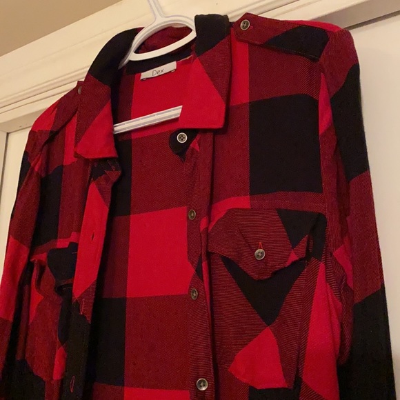 Dex plaid button up - Picture 2 of 3